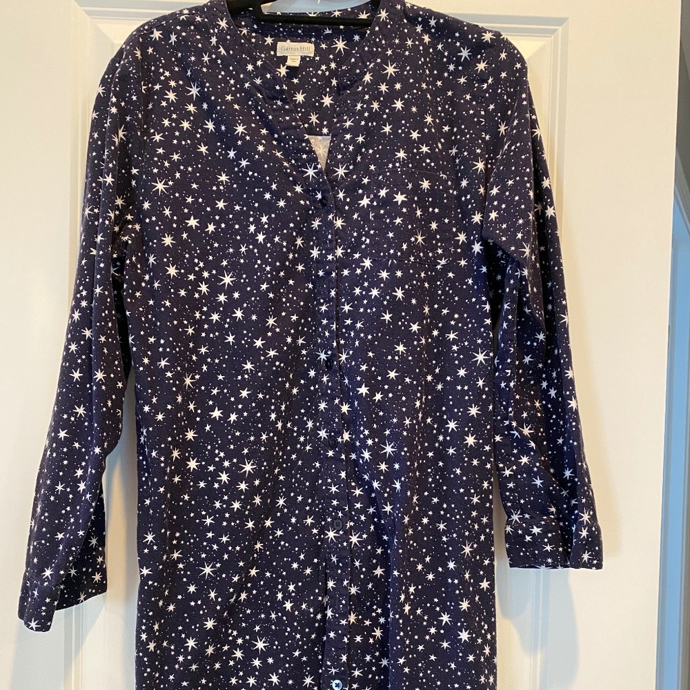 Garnet Hill Flannel Nightgown